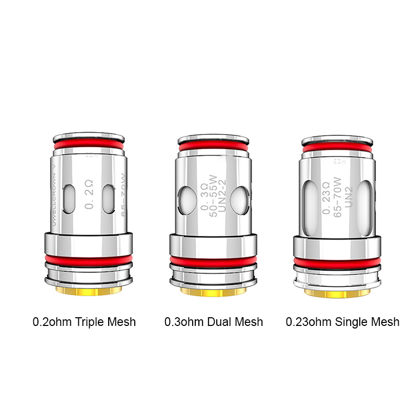 Uwell Crown V Replacement Mesh Coil (4pcs/pack)