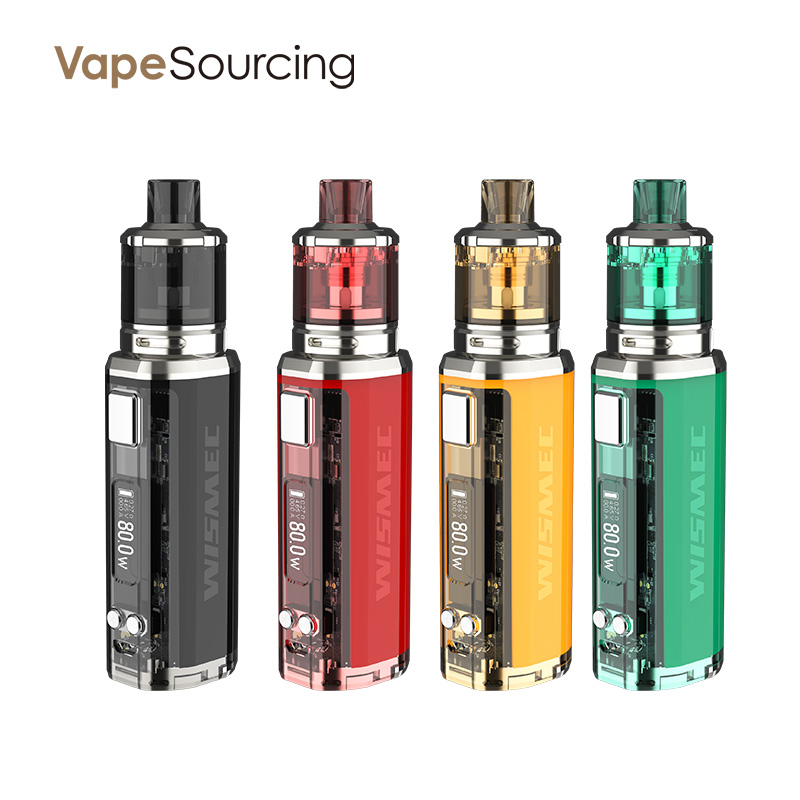 WISMEC SINUOUS V80 Kit With Amor NSE Tank 80W 1200mAh 3ml