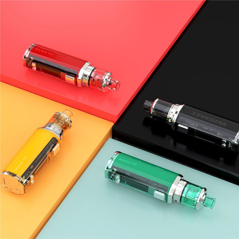 WISMEC SINUOUS V80 Kit With Amor NSE Tank 80W 1200mAh 3ml