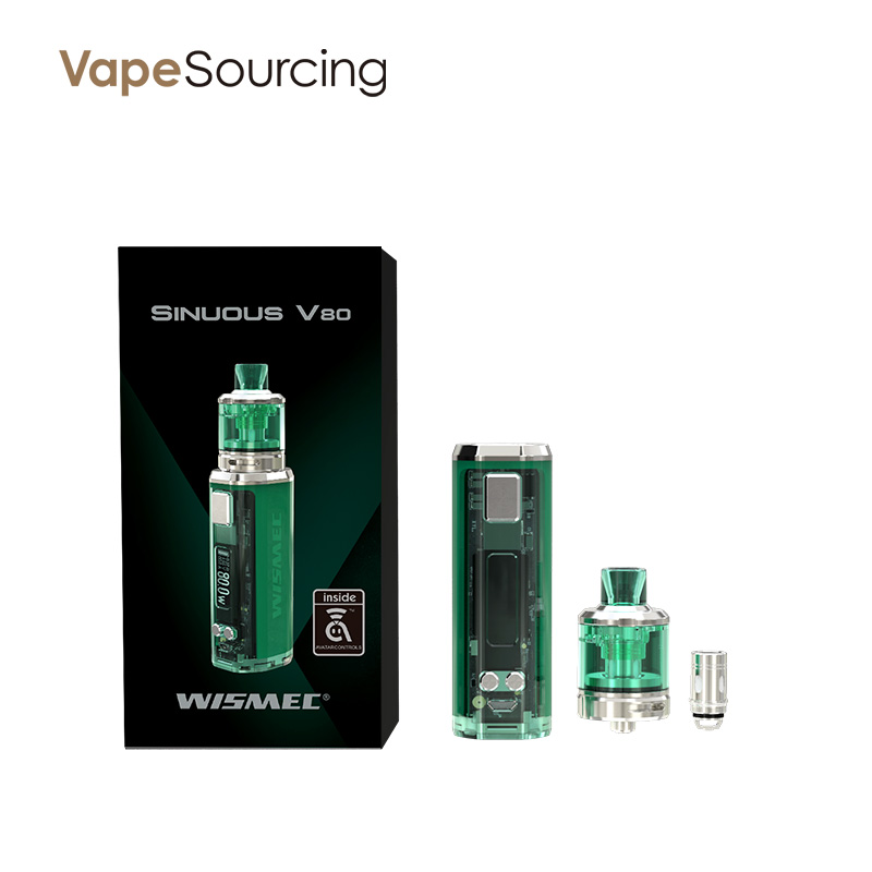 WISMEC SINUOUS V80 Kit With Amor NSE Tank 80W 1200mAh 3ml