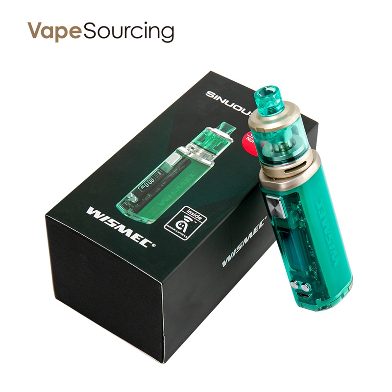 WISMEC SINUOUS V80 Kit With Amor NSE Tank 80W 1200mAh 3ml