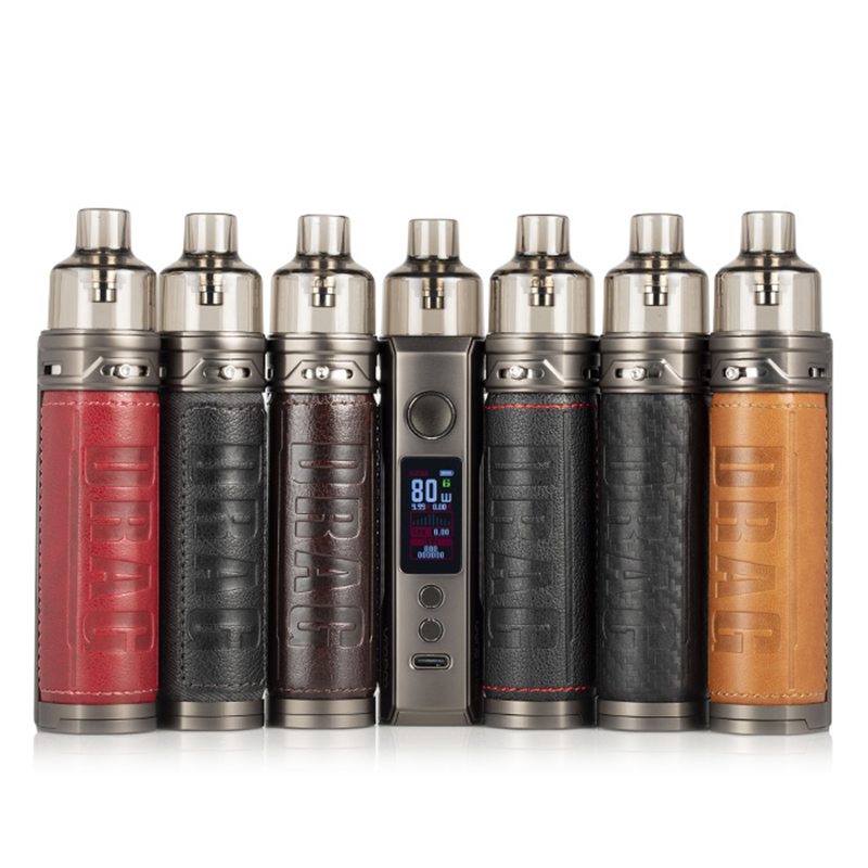 VOOPOO Drag X Pod Mod Kit 80W External 18650 Battery