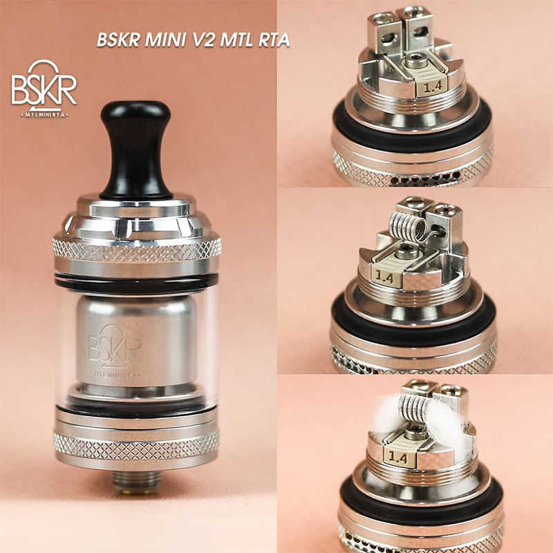 Vandy Vape Berserker Mini V2 MTL RTA 22mm 2.5ml/2ml