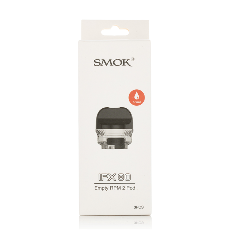 SMOK IPX 80 Replacement Empty Pod Cartridge 5.5ml (3pcs/pack)